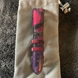 Michele 20mm Purple/ Pink Watch
Strap Band